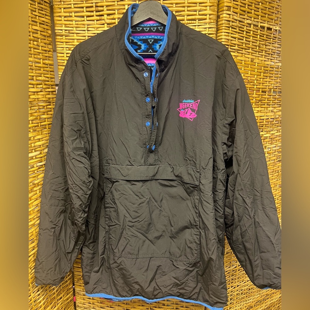 Chubbies- Reversible- Weekend Pullover- Xlarge- B… - image 1